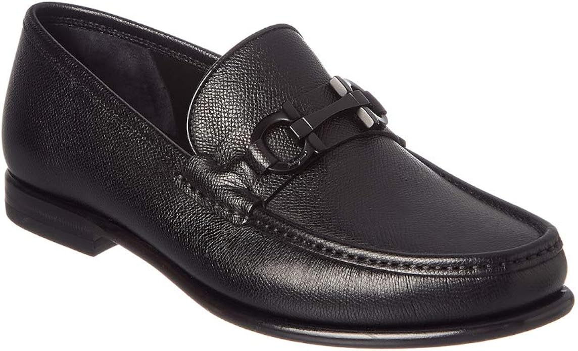 gancini moccasin black