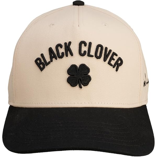 Black Clover Clover Nation Adjustable Hat White/black - 2