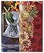Newbridge Thanksgiving Autumns Bounty Bordered Square Fabric Napkins, Set of 8 Napkins, Bountiful Farm Pumpkin Fall Harvest Multicolor Easy Care Fabric Napkins for Holiday Party