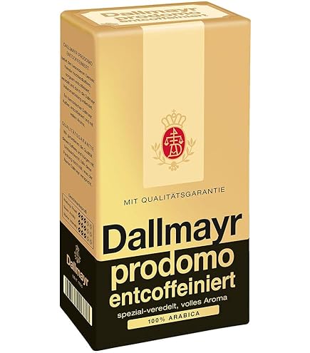Amazon.com : Dallmayr - Prodomo Decaffeinated Ground Coffee - 500g
