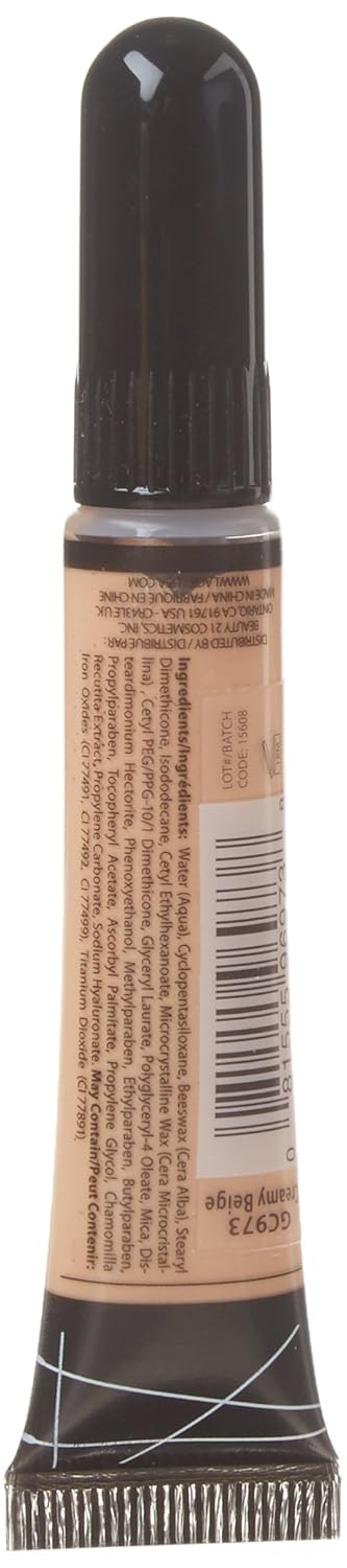 L.A. Girl Pro Conceal HD Concealer, Creamy Beige, 0.28 Ounce : Foundation Makeup : Beauty