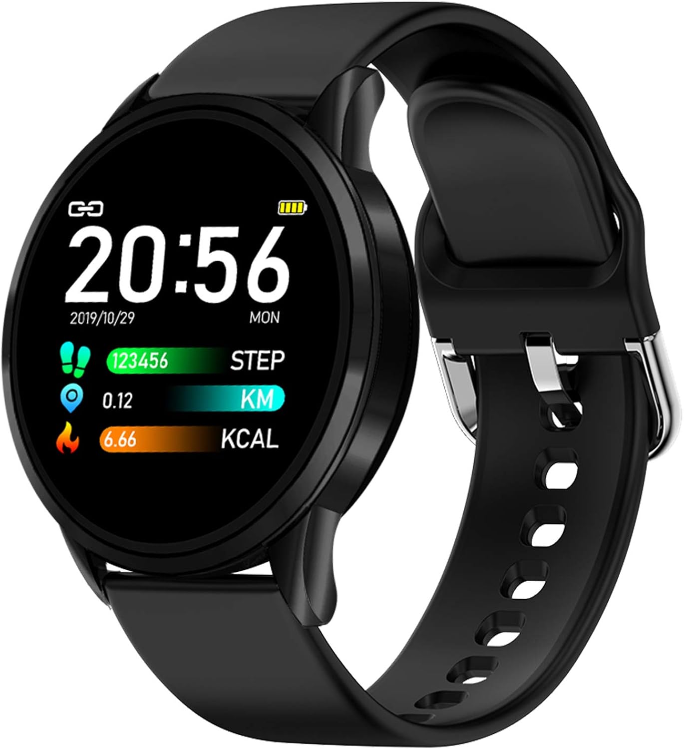 LIGE Smart Watch,Sports Fitness IP68 Moniteur étanche de Pression