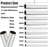 MObyat Fireproof Foam Pipe Insulation Embossed Aluminum Foil Wrap Tubing 20/30mm view 7