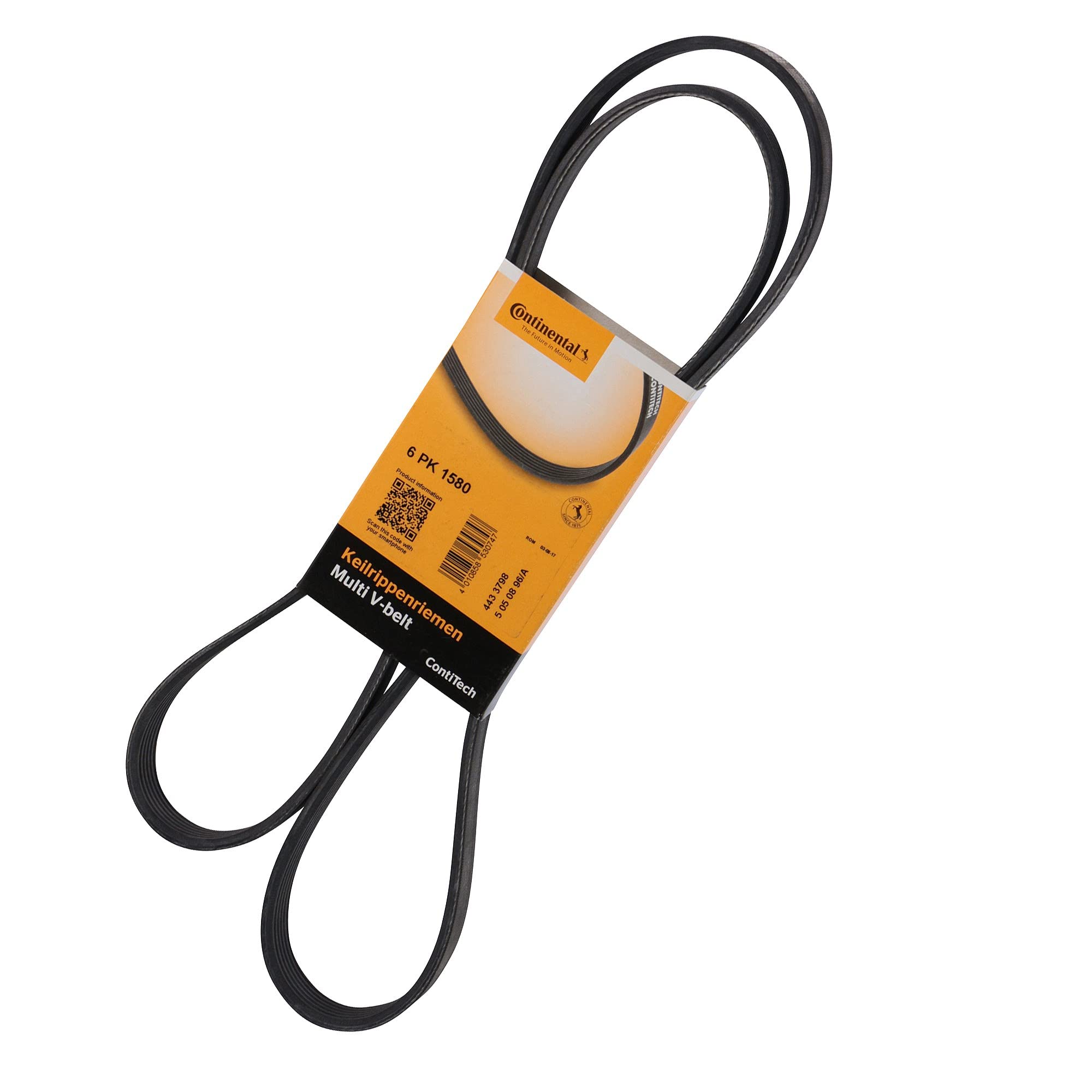 ContiTech 6PK1580 V-ribbed belt, Unbekannt