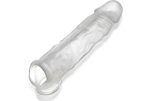 Oxballs Dicker Ultra Slim Cocksheath - Clear Ice Color, Sleek Design