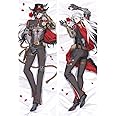 Boothill Cosplay Dakimakura Costume Hugging Body Pillow Case Long 2-Side HD Pillowcase Cover Peach Skin (Model 2)