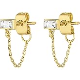 Gorjana Women's Desi Chain Huggies