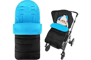 MORXINLE Baby Bunting Bag,Stroller Footmuff Universal,Stroller Sleeping Bag,Waterproof Toddler Footmuff,Cold Weather Resistant Baby Stroller Footmuff Fits Most Pushchair,Winter Outdoor Stroller Sleeping Bag