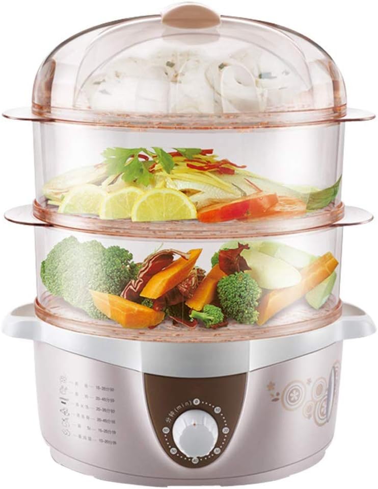 SCYMX Household Threelayer Plastic Mini Multifunction Small Electric