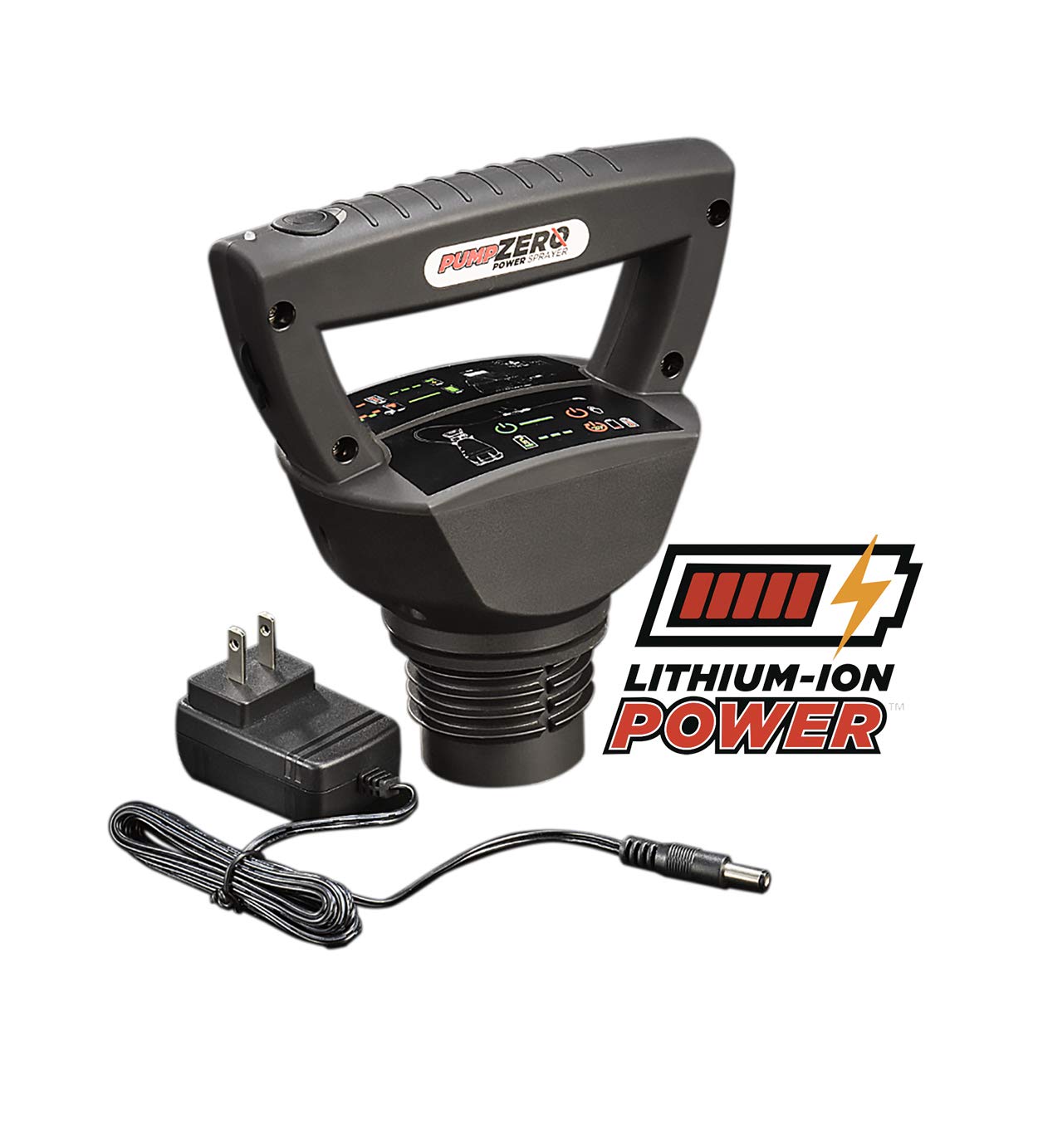 Field King 190571 Lithium-Ion Battery Powered Pump Zero Technology Sprayer, 2 Gallon White