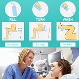 CUNQN Travel Bidet 500ml Upside Down Peri Bottle Postpartum Baby Hemorrhoid Wash view 4