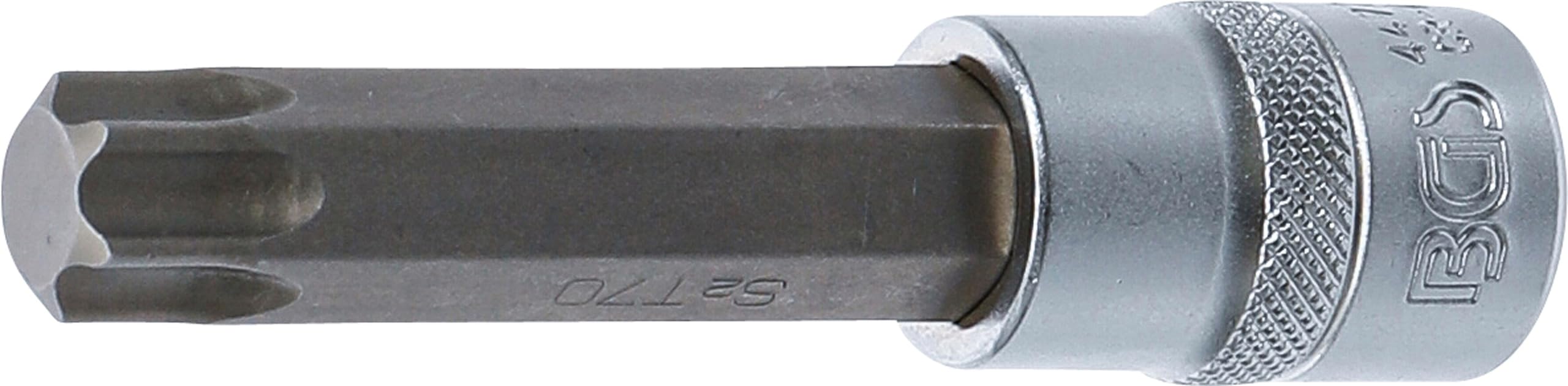 BGS 4477 | Bit Socket | length 100 mm | 12.5 mm (1/2") Drive | T-Star (for Torx) T70