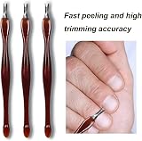 Lmyzcbzl Cuticle Trimmer 3 Pcs Cuticle Remover Pusher Nail Art Tool view 5