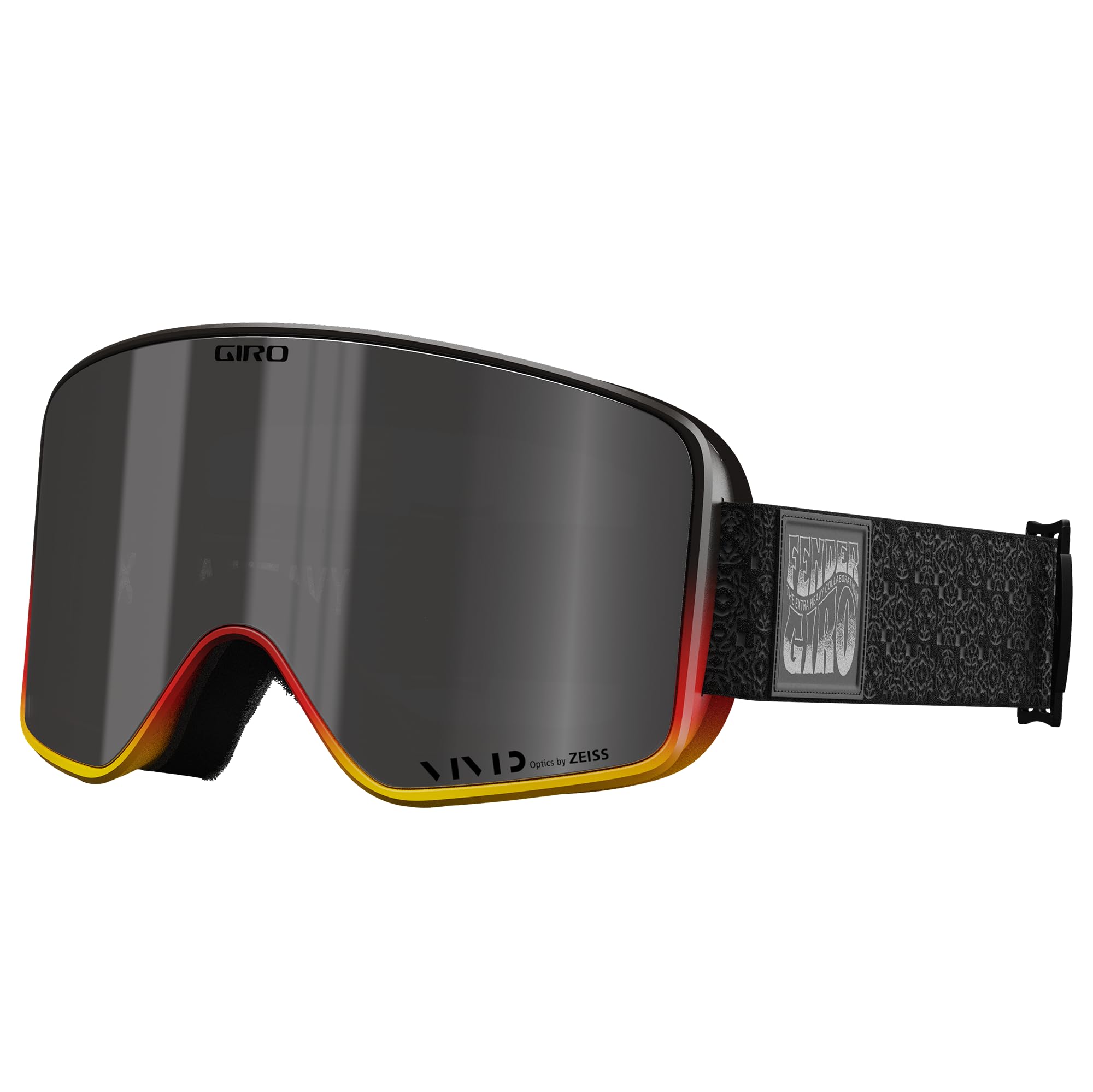 Giro Method Snow Goggles - Fender Black Psych - Vivid Smoke/Vivid Infrared Lens - One Size