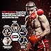 Boxing Reflex Fight Ball - Perfect For Improving Hand Eye Coordination, Punching Accuracy and Reflexes. Headband Fits All, Training Equipment Great For Boxing, MMA, and Other Combat Sports