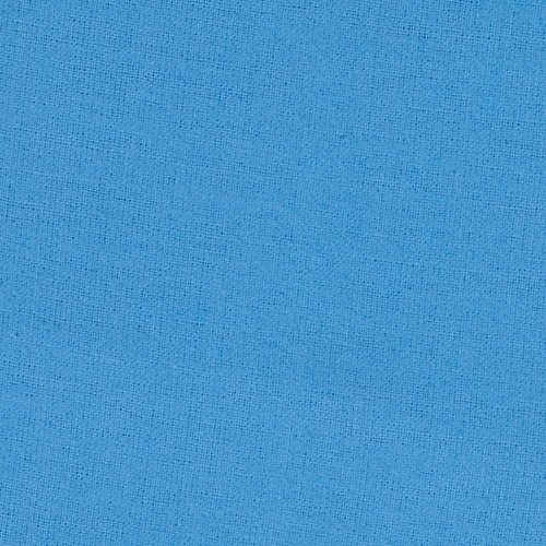 Alpine Flannel Solid Med Blue Fabric By The Yard