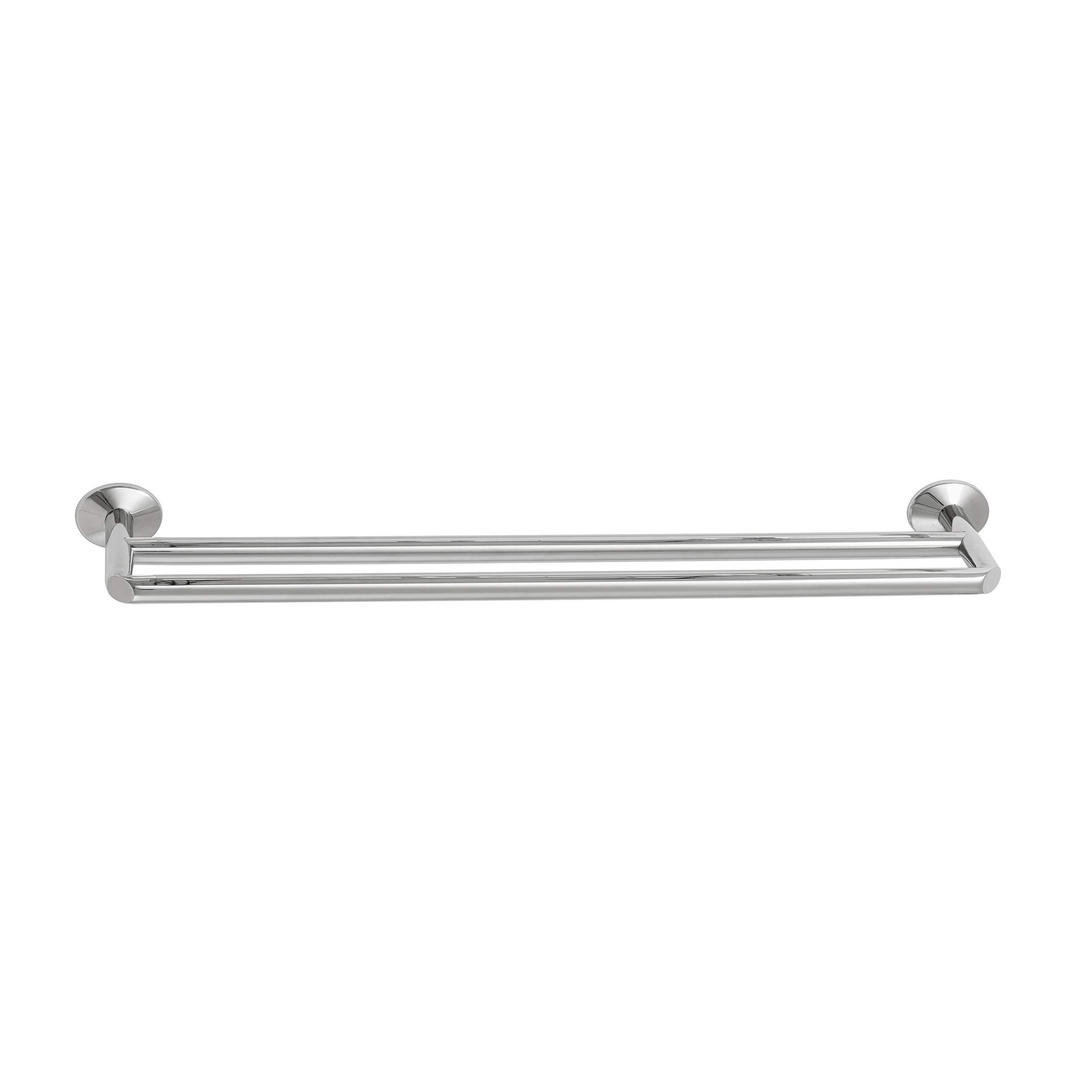 Robert Welch Oblique Towel Rail Double. Made from stainless steel. EASY CLEAN. 25-YEAR GUARANTEE.