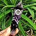 Natural Dream Amethyst Crystal Tube with 5pcs Screen Filters and 1 Brush