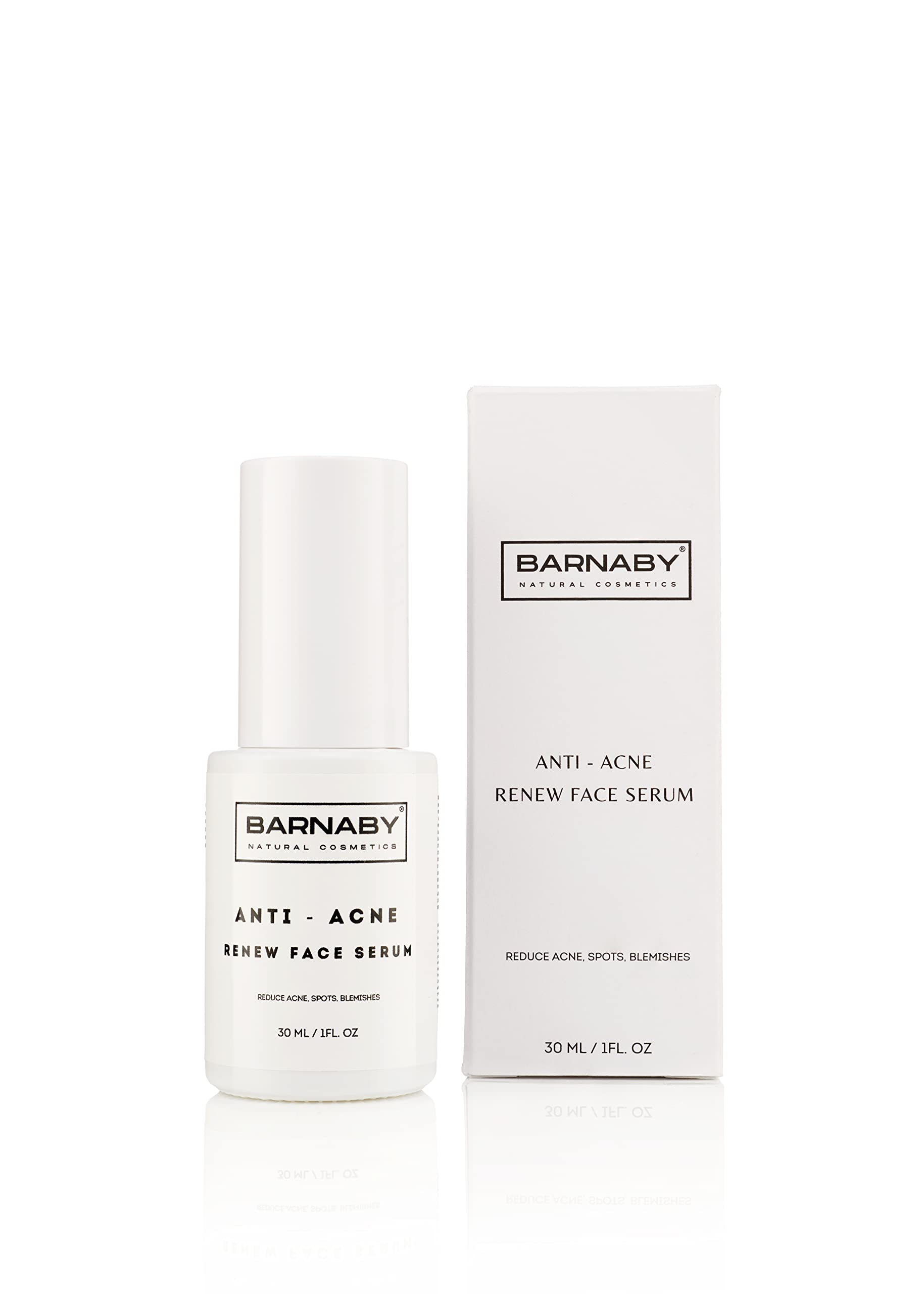 Anti - Acne Renew Face Serum Barnaby Skincare, reduce Blemishes, spots, sebum and scars, made in the UK