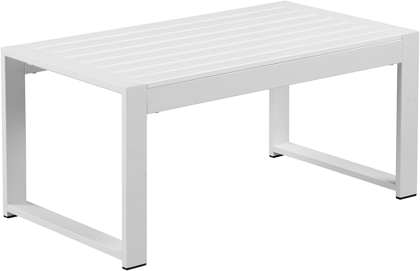 Pangea Home Karen CoffeeTable, White