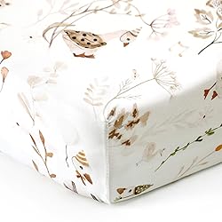 Ultra Soft Jersey Knit Fitted Crib Sheets Set 2