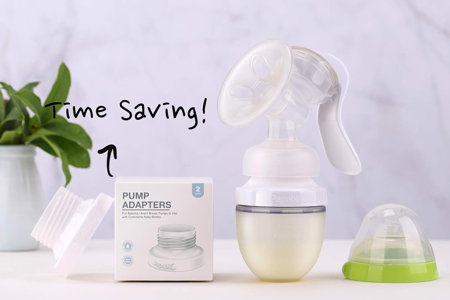 avent breast pump bottles