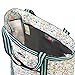 Olympia U.S.A. 2-Piece Rolling Shopper Tote and Cooler Bag, Beach