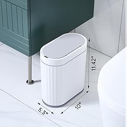 ELPHECO Bathroom Motion Sensor Trash can 2 Gallon