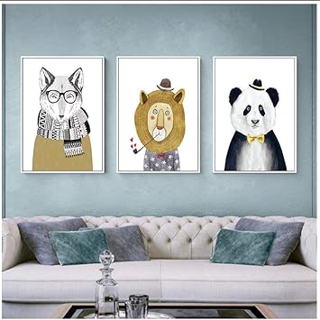 panda oso polar cuadros de pared