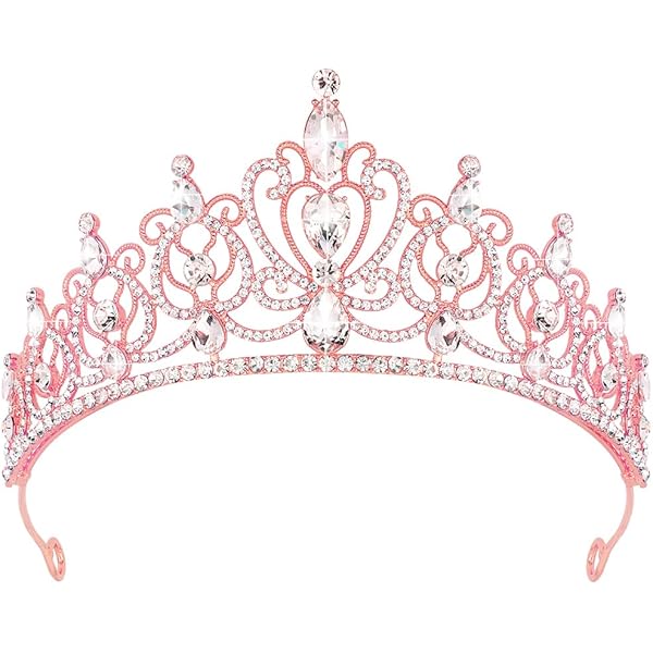 Amazon.com : ZIFENGXUAN Ladies Crown Tiara for Women Costume