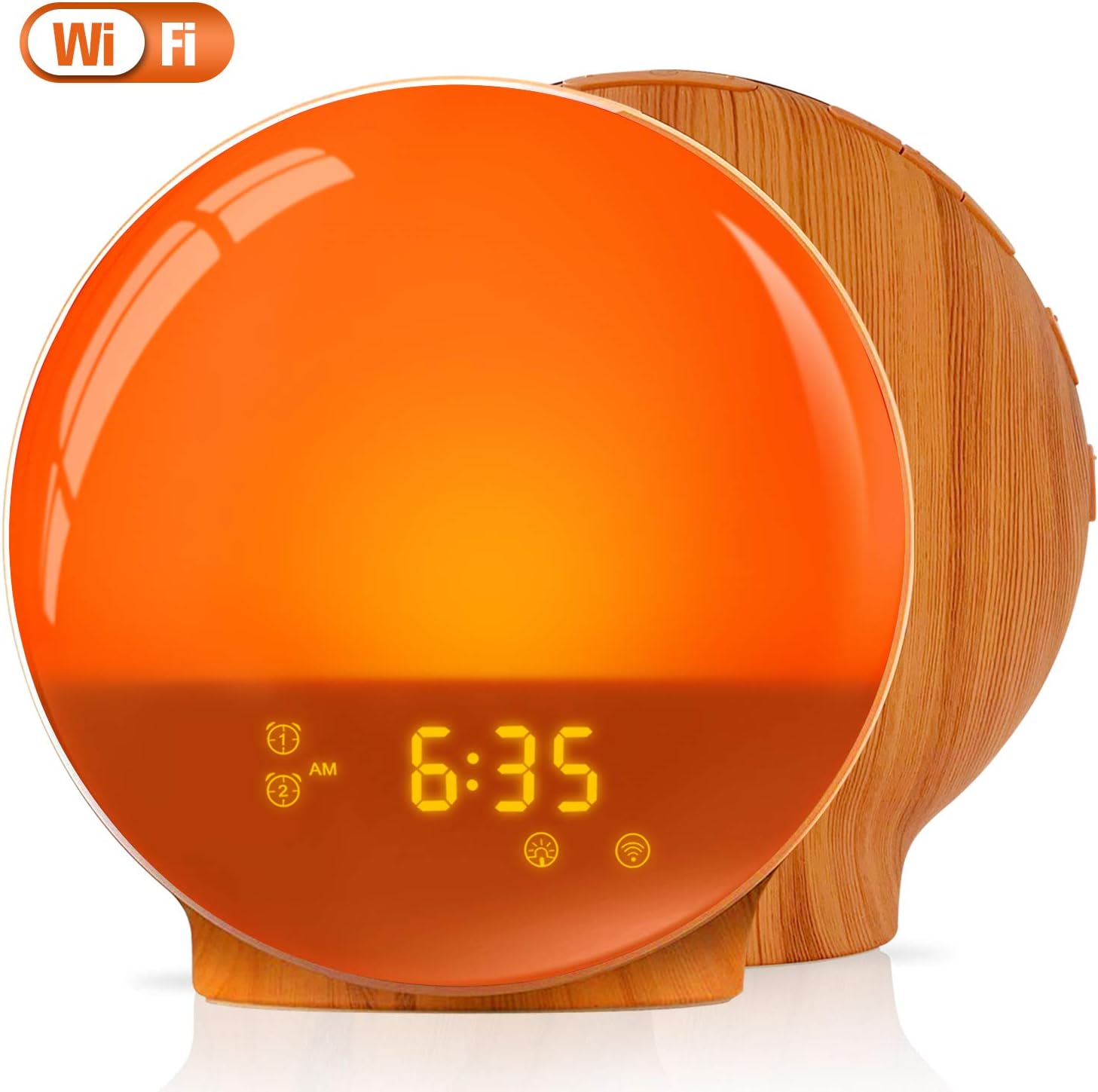 google home light alarm