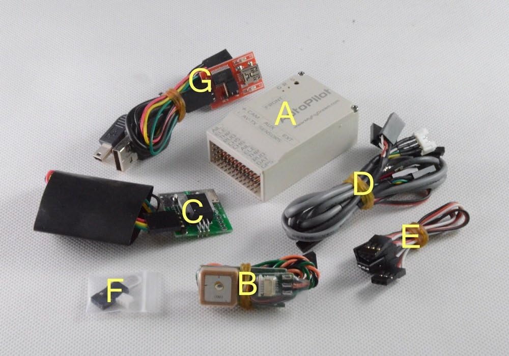 Gowe Electric Uav and Fpv Fly, Flight Stabilization System Best Rc Air Plane Parts --Autopilot for Fixed Wing
