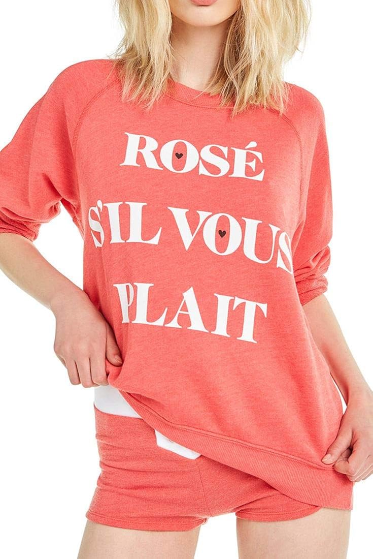 wildfox rose sweatshirt