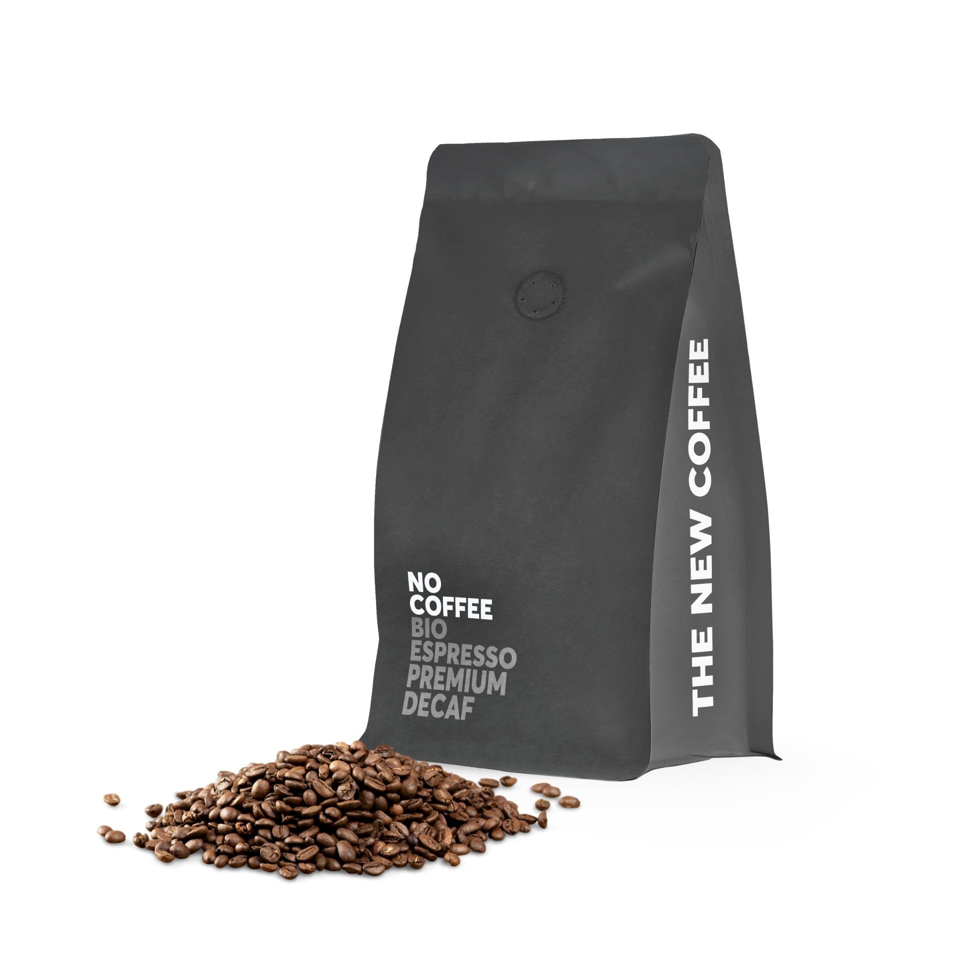 No Coffee® – No Espresso Premium Bio Espresso Bohnen entkoffeiniert (1kg) | Entkoffeiniert mit Wasser | Koffeinfrei, schmeckt aber wie dein Lieblingskaffee | Kaffeebohnen koffeinfrei