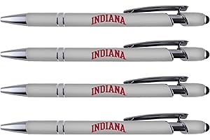 Greeting Pen Indiana Soft Touch Coated Metal Pen 4 Pack (4032)