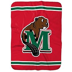 Minot State University Primary Logo Stripes Sherpa