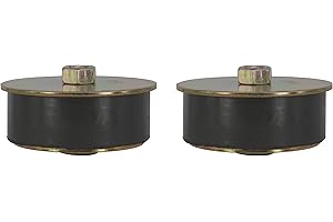 Dsnaduo 2-1/4 inch to 2-3/8 inch Rubber Expansion Plug 57mm - 60mm,2-Pack Rubber Freeze Plug