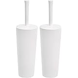 AmazonCommercial Toilet Brush and Holder Set - 2-pack