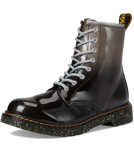 Dr. Martens Bota de combate unissex de couro napa 1460 W para