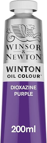Winsor & Newton Winton 200ml Oil Colour Dioxazine Purple