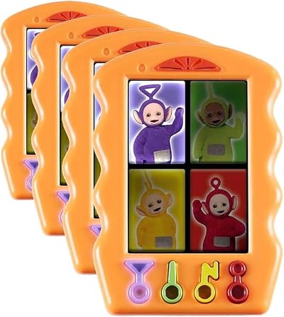 Teletubbies Tubby Phone Pack of 4 Brand New Multi Colour Kids Toy