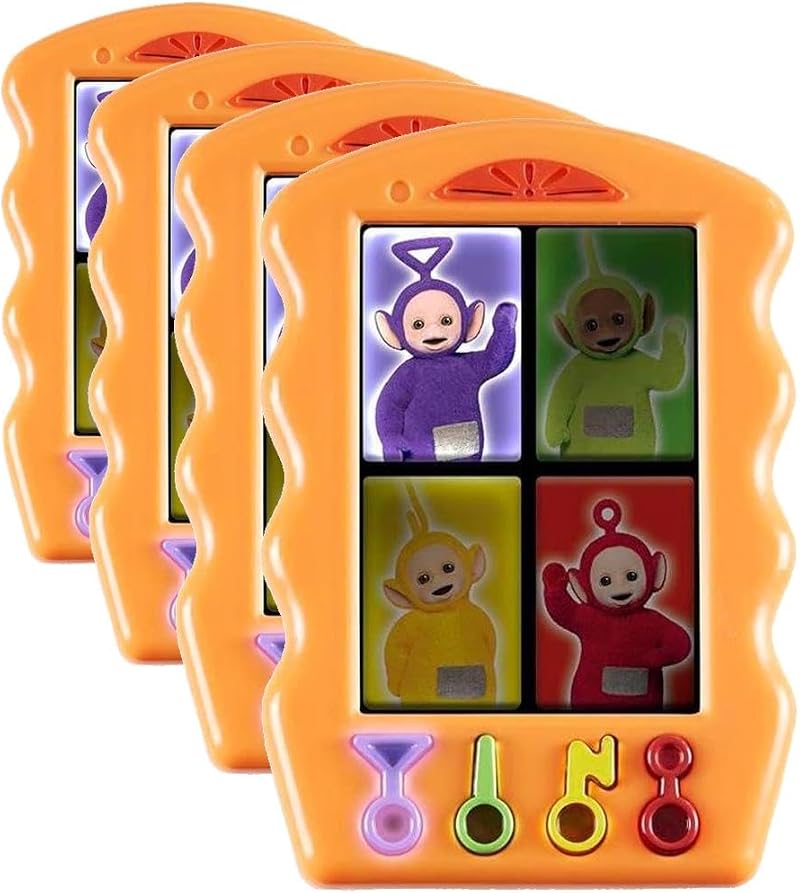 Teletubbies Tubby Phone Pack of 4 Brand New Multi Colour Kids Toy