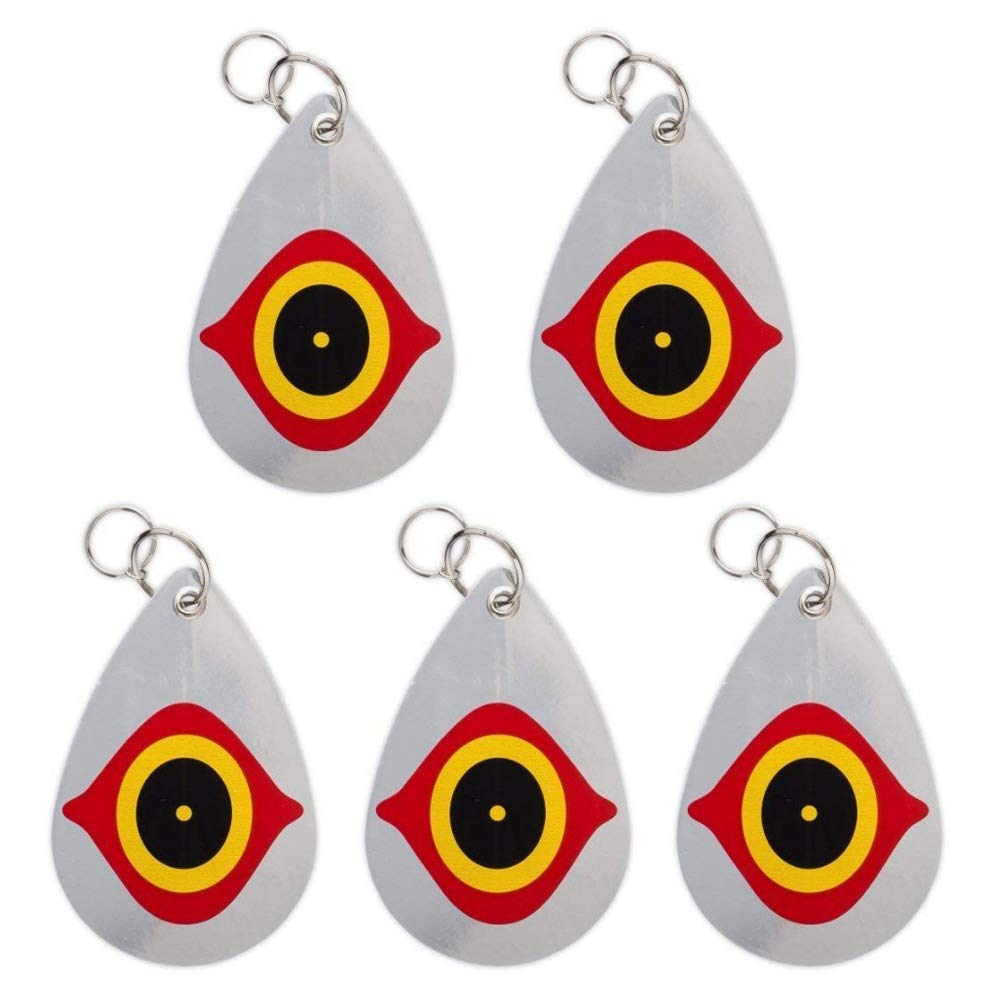 Cainda 5 Pack Horrible Predator Eye to Scare Birds Away, Birds Deterrent Hanging Devices, Keep Birds Away from your Barns Garden Windows Warehouse