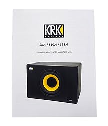 KRK S12.4 S12 Generation 4 12" 220 Watt Powered