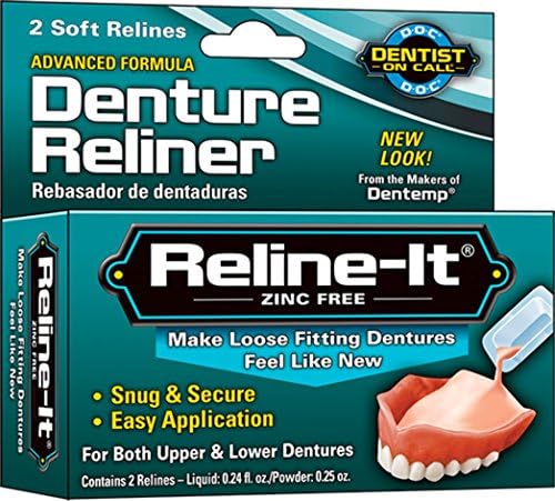 D.O.C. Reline-It Advanced Denture Reliner Kit (Pack of 7)