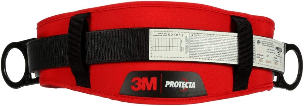 3M Protecta PRO 1091014 Body Belt Hip Pad 2 D-Rings Size M/L