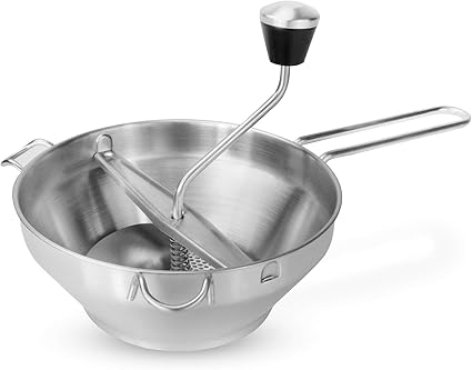 Vegetable Mill | Stainless Steel Tomato Press | Food Grinder | Potato