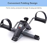 AGM Foldable Mini Pedal Exerciser Compact Under Desk Exercise Bike view 7
