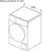 Bosch Serie 6 Free-standing Heat Pump Tumble Dryer 9kg view 6