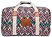 Malirona Canvas Weekender Bag Travel Duffel Bag for Weekend Overnight Trip